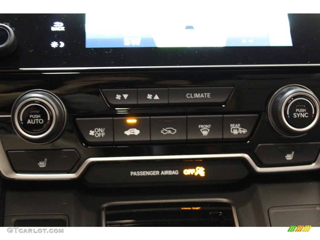 2018 CR-V EX-L - Obsidian Blue Pearl / Gray photo #21