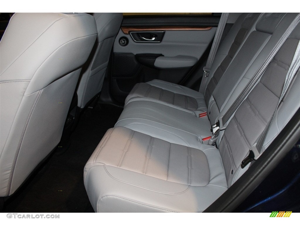 2018 CR-V EX-L - Obsidian Blue Pearl / Gray photo #27