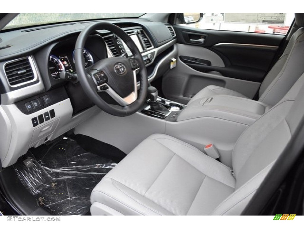 2018 Highlander Limited AWD - Midnight Black Metallic / Ash photo #5
