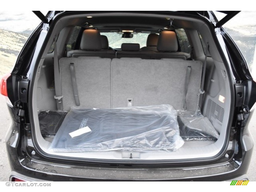 2018 Highlander Limited AWD - Midnight Black Metallic / Ash photo #9