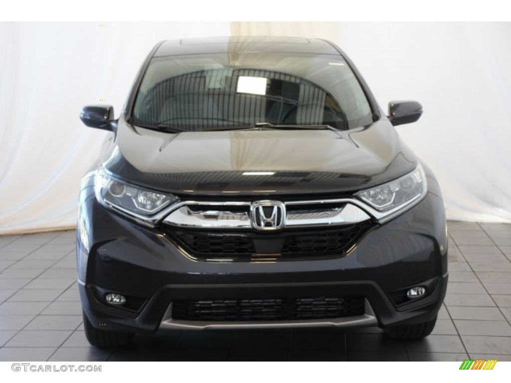 2018 CR-V EX-L - Gunmetal Metallic / Gray photo #4