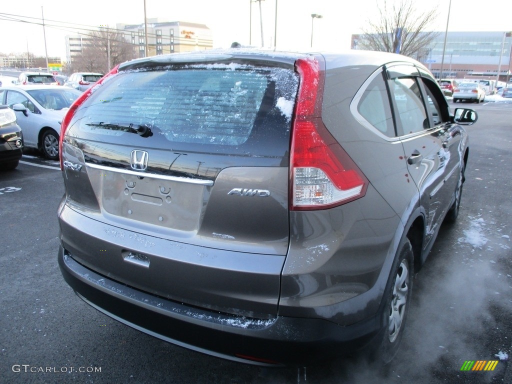 2014 CR-V LX AWD - Urban Titanium Metallic / Black photo #5