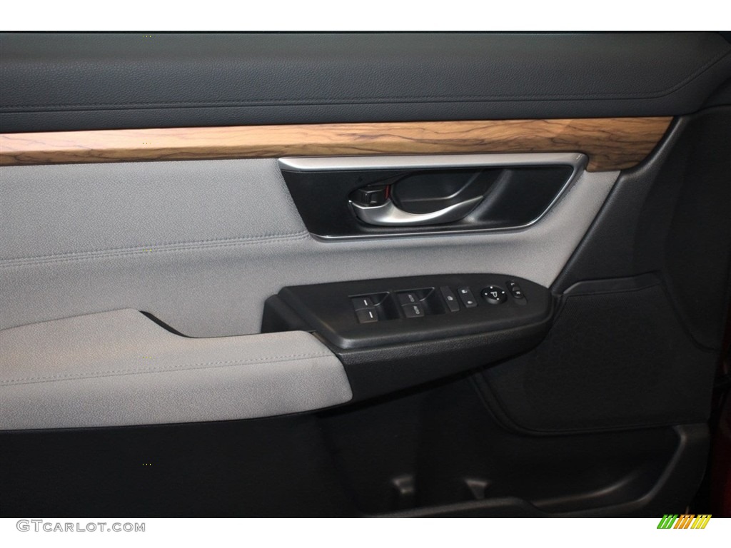 2018 CR-V EX - Basque Red Pearl II / Gray photo #9