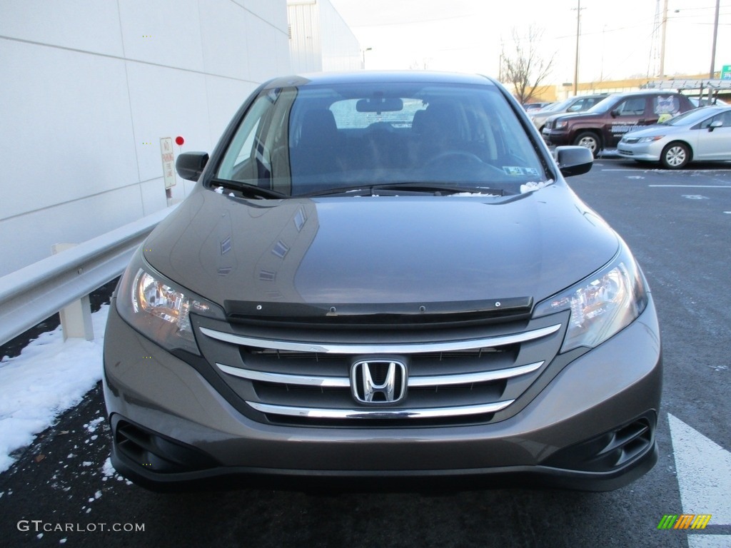 2014 CR-V LX AWD - Urban Titanium Metallic / Black photo #8