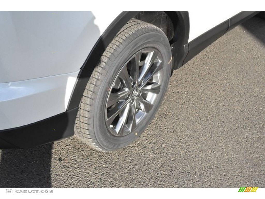 2018 RAV4 Limited AWD - Blizzard White Pearl / Black photo #9