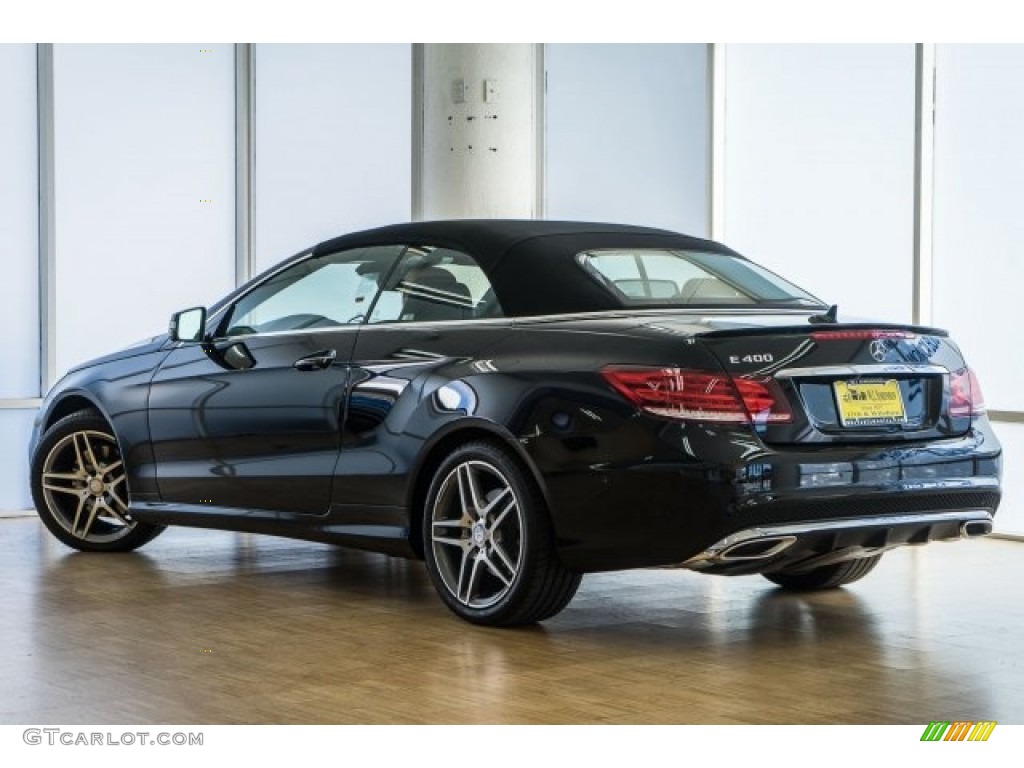 2018 E 400 Convertible - Black / Saddle Brown/Black photo #3