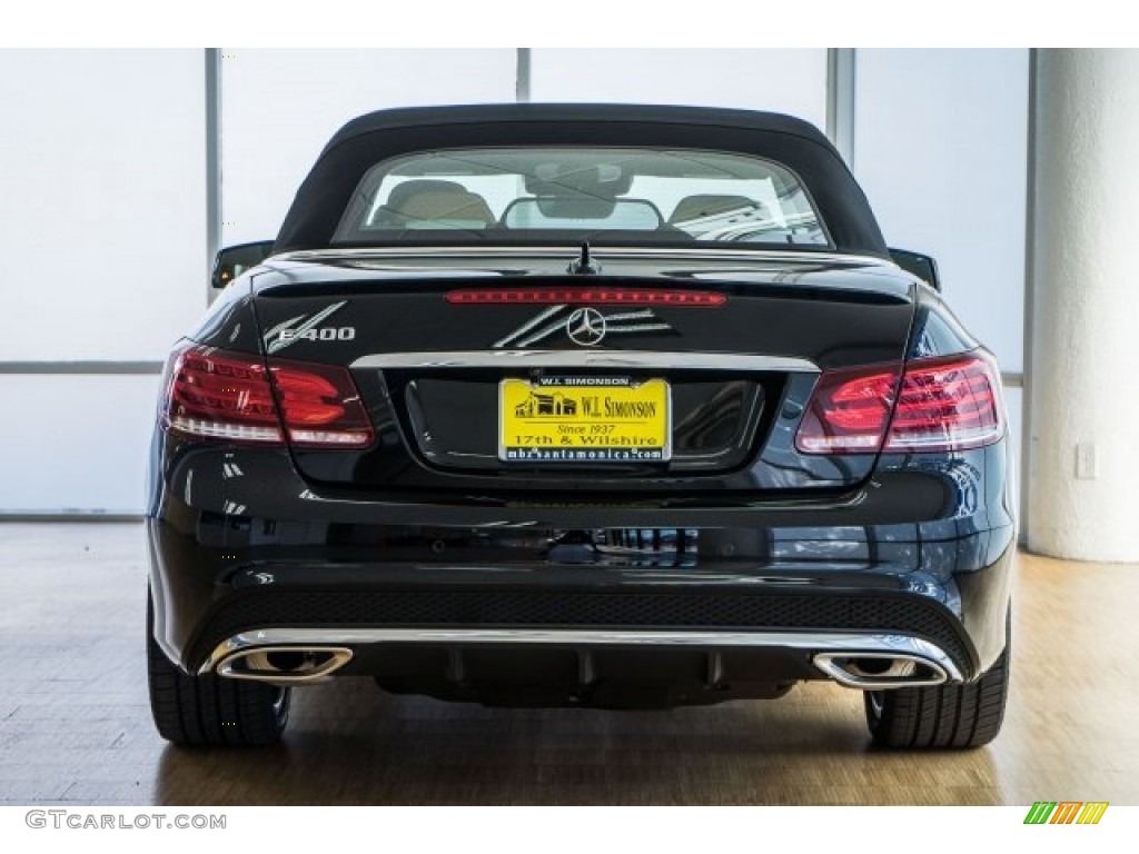 2018 E 400 Convertible - Black / Saddle Brown/Black photo #4