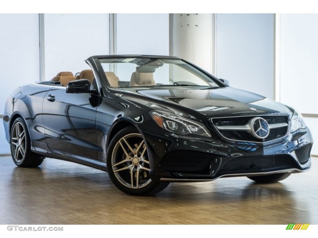 2018 E 400 Convertible - Black / Saddle Brown/Black photo #12