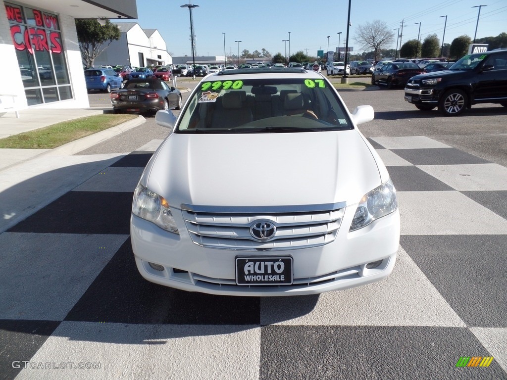 2007 Avalon Limited - Blizzard White Pearl / Ivory photo #2