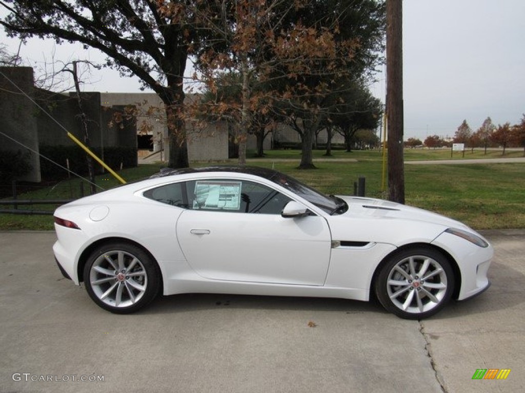 Fuji White 2018 Jaguar F-Type Coupe Exterior Photo #124405919