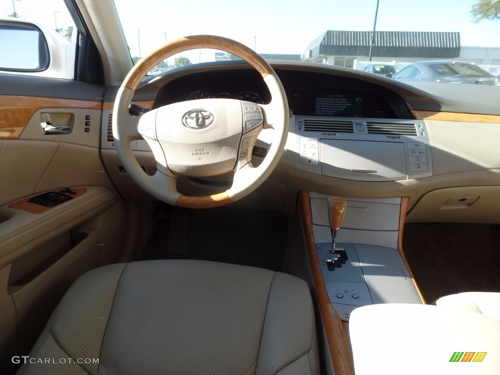 2007 Avalon Limited - Blizzard White Pearl / Ivory photo #16