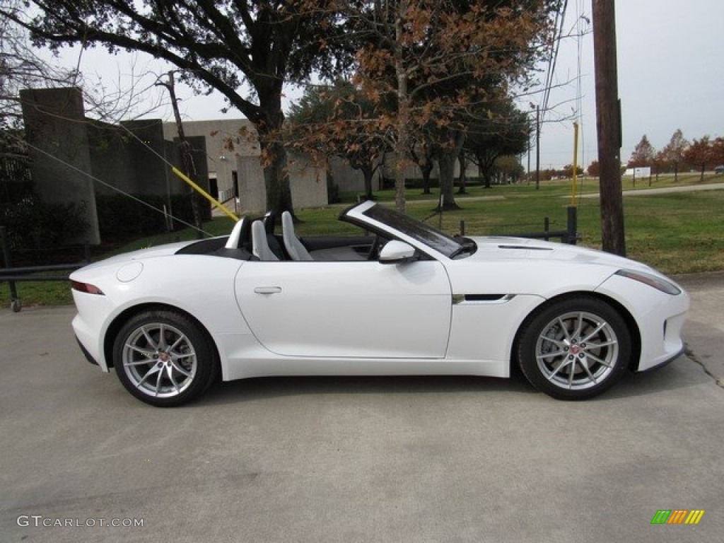 Fuji White 2018 Jaguar F-Type Convertible Exterior Photo #124406335