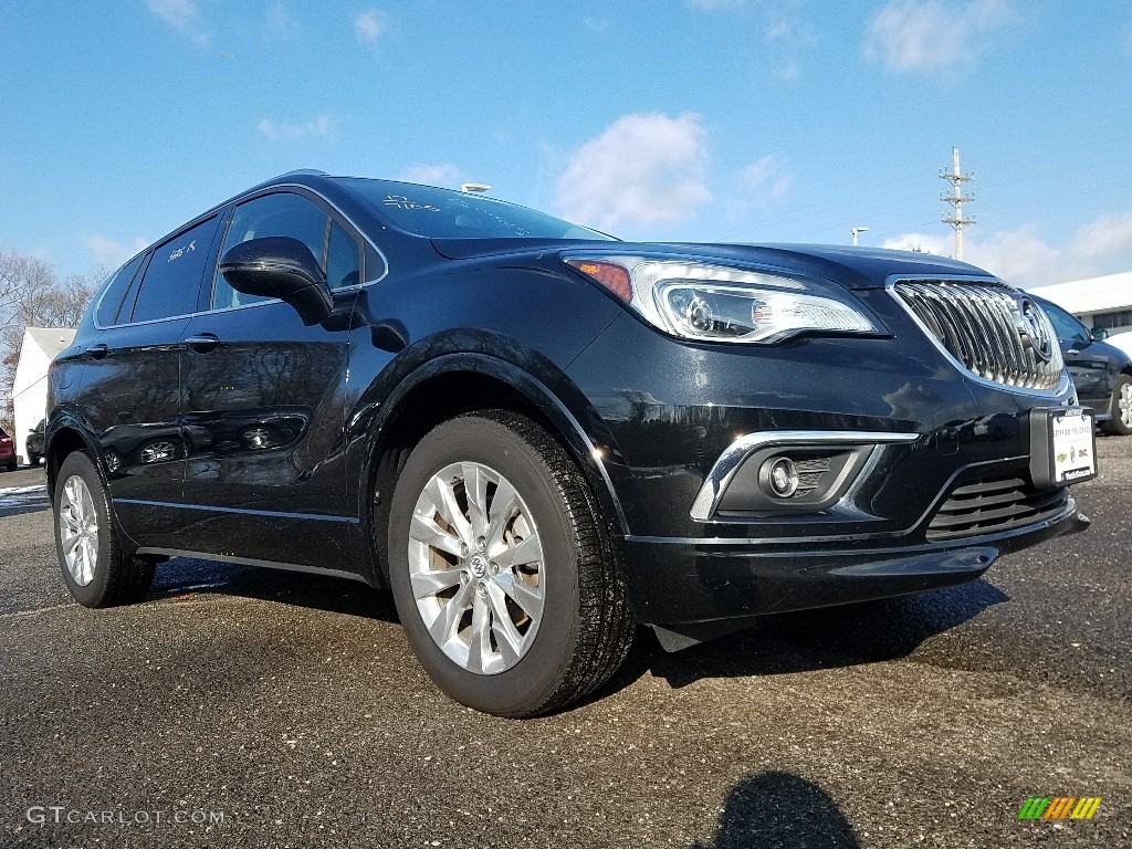 2017 Ebony Twilight Metallic Buick Envision Essence AWD #124402238 