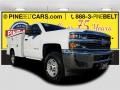 Summit White 2018 Chevrolet Silverado 2500HD Work Truck Regular Cab 4x4 Chassis