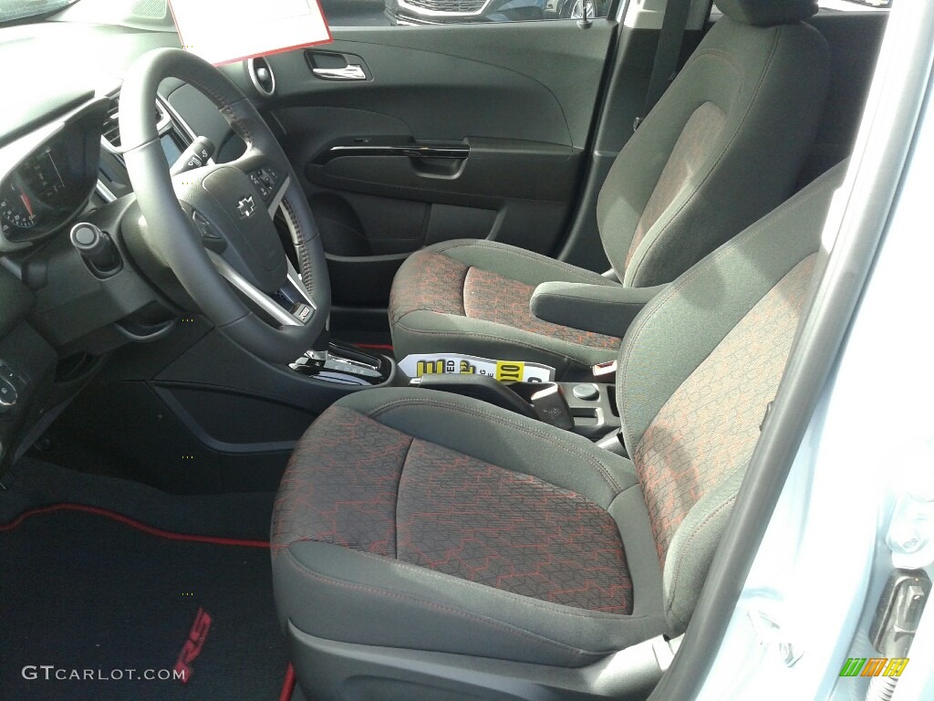 2018 Sonic LT Sedan - Arctic Blue Metallic / Jet Black photo #9