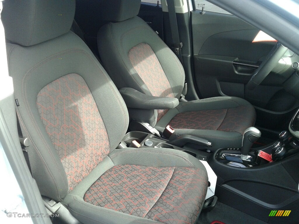 2018 Sonic LT Sedan - Arctic Blue Metallic / Jet Black photo #12