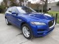 Front 3/4 View of 2018 F-PACE 25t AWD Prestige