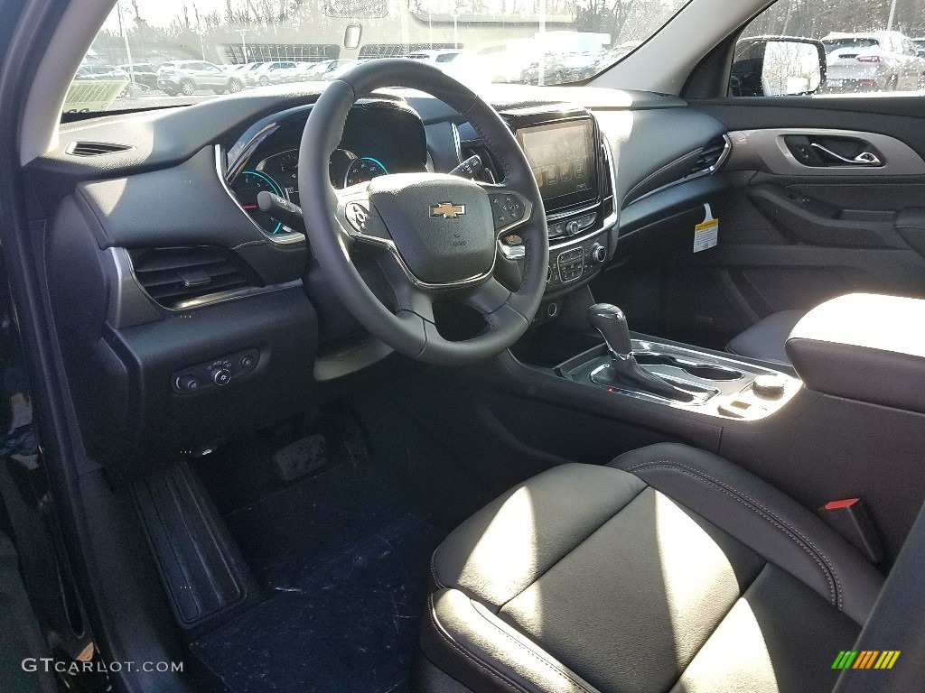 Jet Black Interior 2018 Chevrolet Traverse RS Photo #124410740