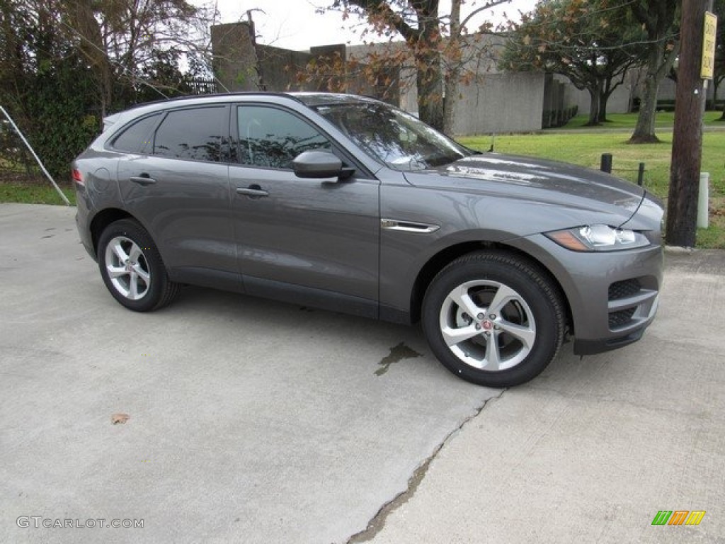 2017 F-PACE 20d AWD Premium - Ammonite Grey / Jet photo #1
