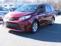 2018 Salsa Red Pearl Toyota Sienna LE  photo #3