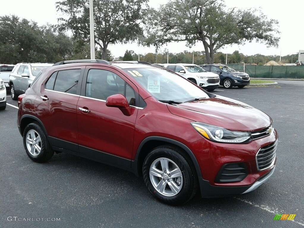 Cajun Red Tintcoat 2018 Chevrolet Trax LT Exterior Photo #124414517