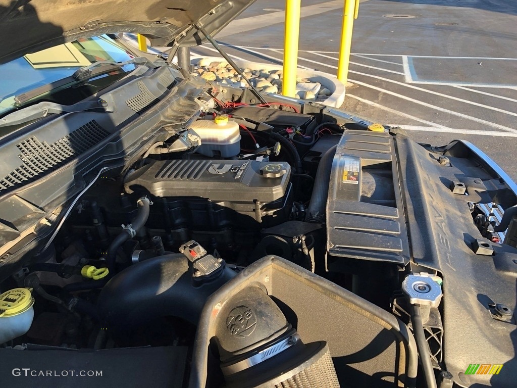 2012 Ram 3500 HD Laramie Crew Cab 4x4 Dually - Mineral Gray Pearl / Dark Slate/Russet photo #7