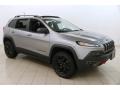 2016 Billet Silver Metallic Jeep Cherokee Trailhawk 4x4  photo #1