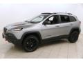 2016 Billet Silver Metallic Jeep Cherokee Trailhawk 4x4  photo #3