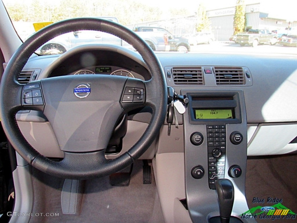 2006 S40 2.4i - Black / Dark Beige/Quartz photo #14