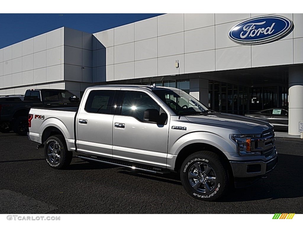 2018 F150 XLT SuperCrew 4x4 - Ingot Silver / Earth Gray photo #1