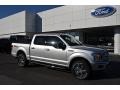 2018 Ingot Silver Ford F150 XLT SuperCrew 4x4  photo #1