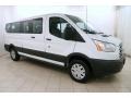 Oxford White 2017 Ford Transit Wagon XL 350 LR Long