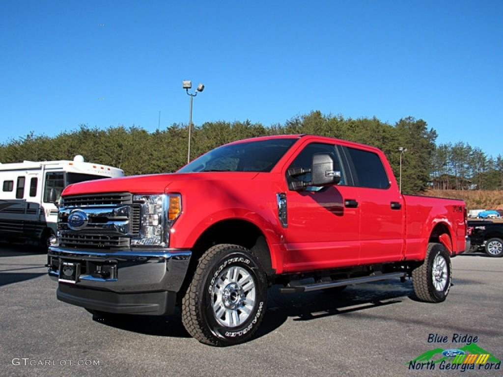 Race Red Ford F250 Super Duty