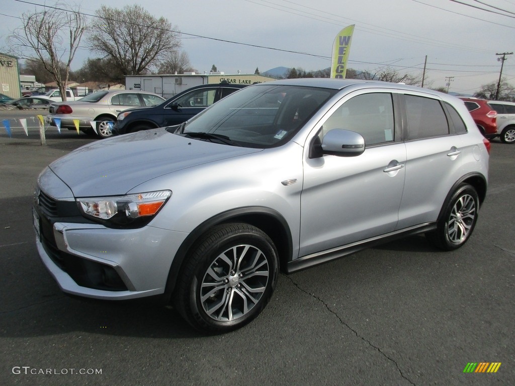 Cool Silver Metallic 2017 Mitsubishi Outlander Sport LE Exterior Photo #124418776