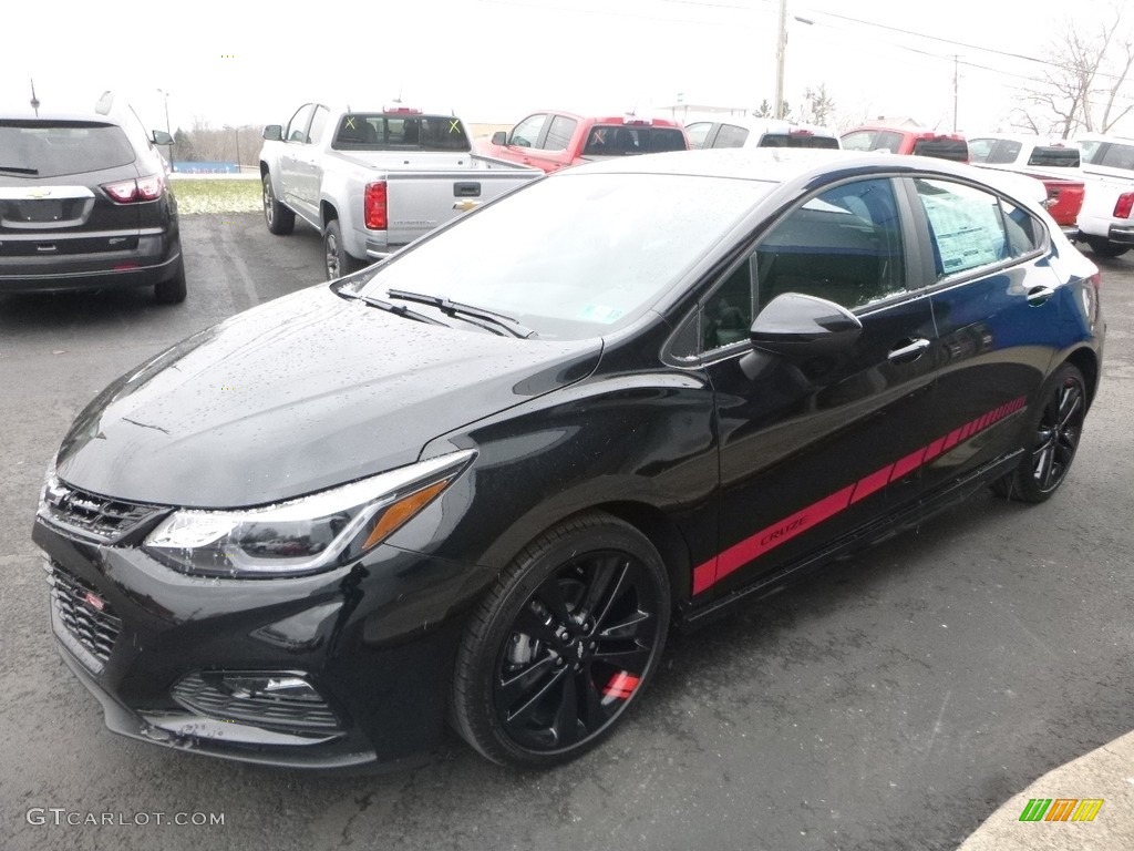 Mosaic Black Metallic 2018 Chevrolet Cruze LT Hatchback Exterior Photo #124420005