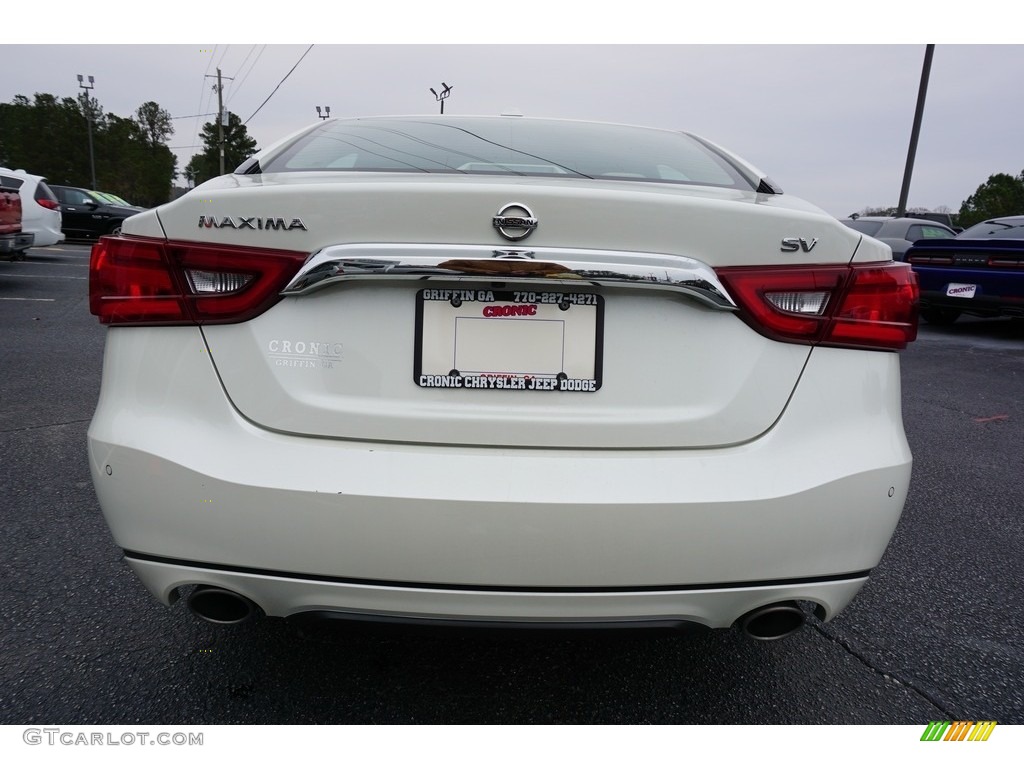 2017 Maxima SV - Pearl White / Cashmere photo #7
