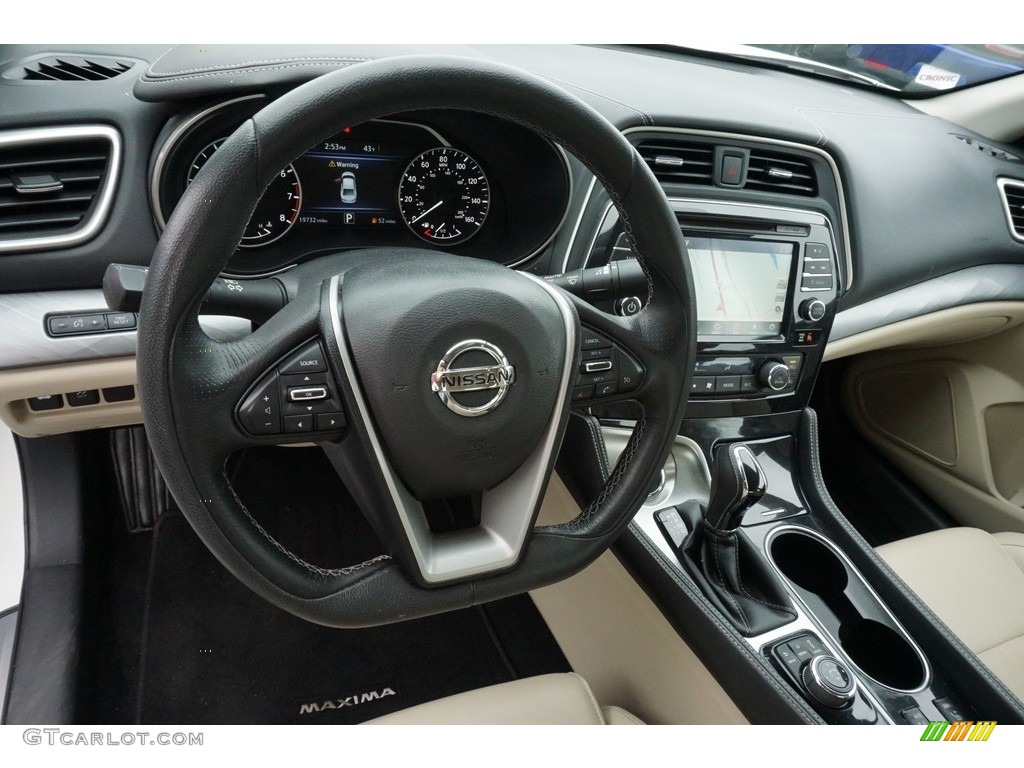 2017 Maxima SV - Pearl White / Cashmere photo #11