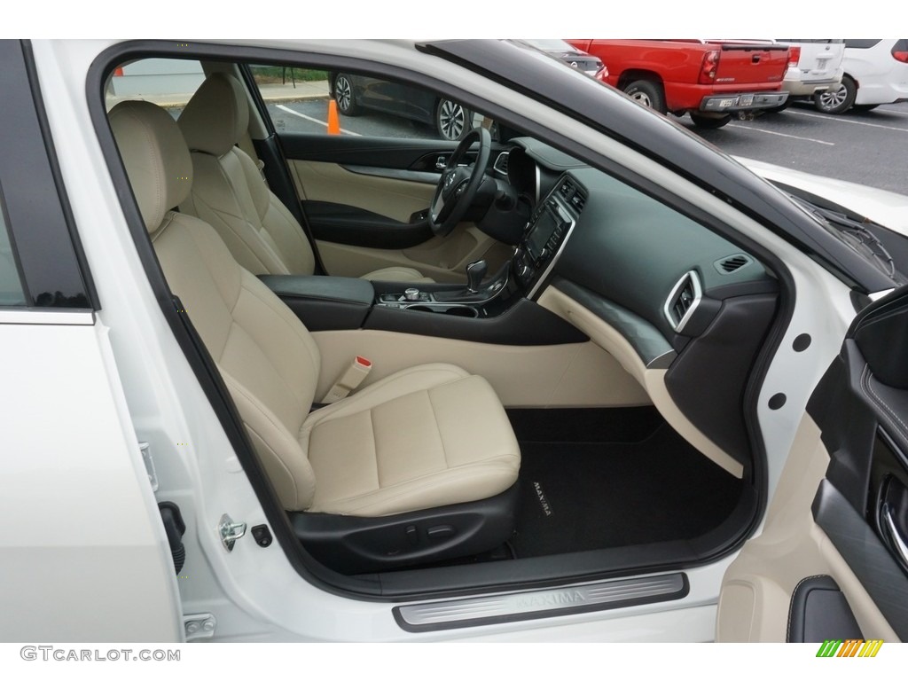 2017 Maxima SV - Pearl White / Cashmere photo #19