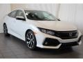 2018 White Orchid Pearl Honda Civic Si Sedan  photo #2