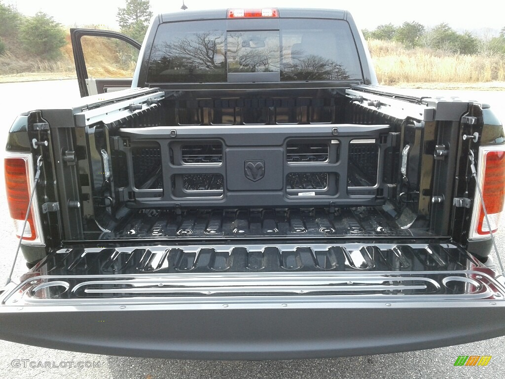 2017 1500 Laramie Crew Cab 4x4 - Brilliant Black Crystal Pearl / Canyon Brown/Light Frost Beige photo #13