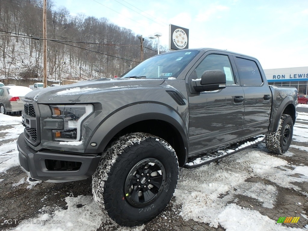 2018 F150 SVT Raptor SuperCrew 4x4 - Lead Foot / Raptor Black photo #7