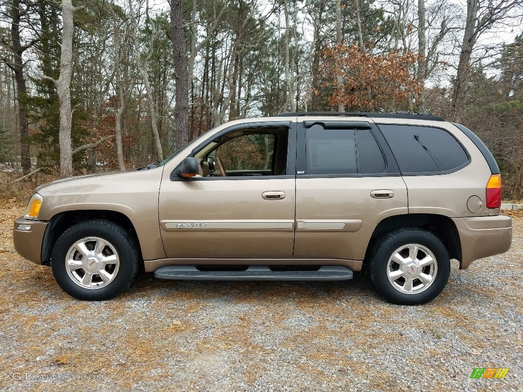 2003 Envoy SLT 4x4 - Sandalwood Metallic / Light Oak photo #2