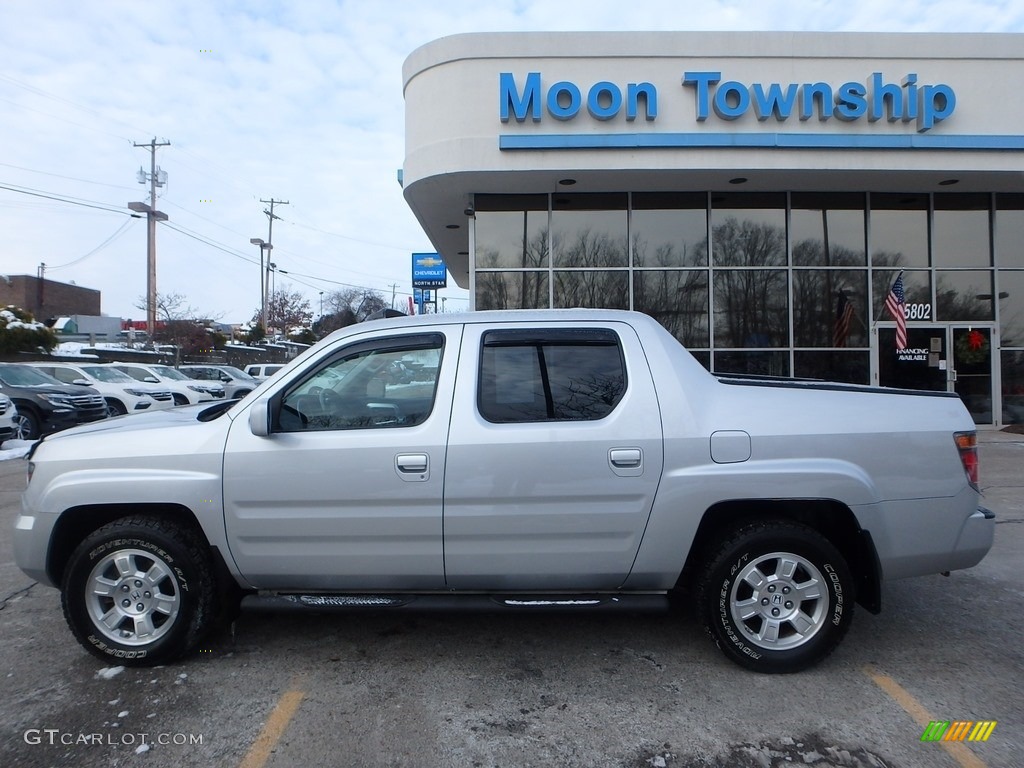 2008 Ridgeline RTL - Billet Silver Metallic / Gray photo #2