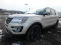 2017 White Gold Ford Explorer XLT 4WD  photo #6