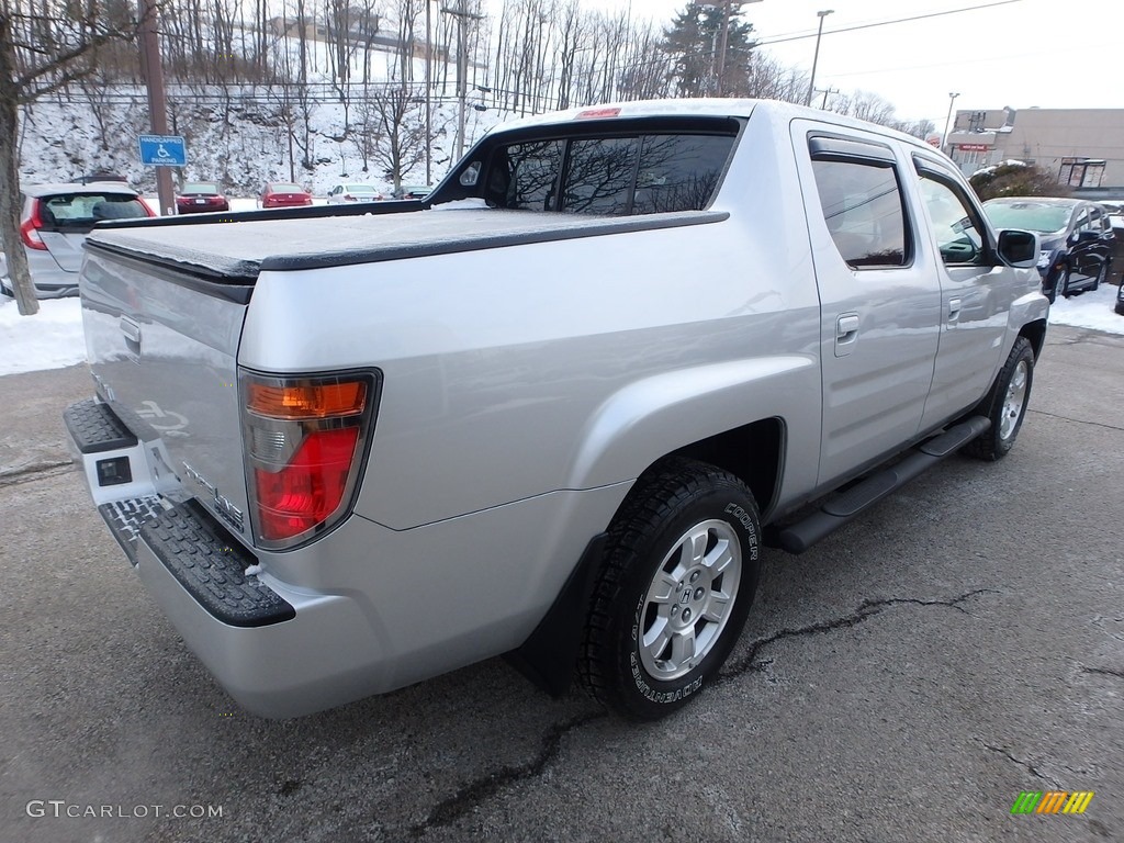 2008 Ridgeline RTL - Billet Silver Metallic / Gray photo #5