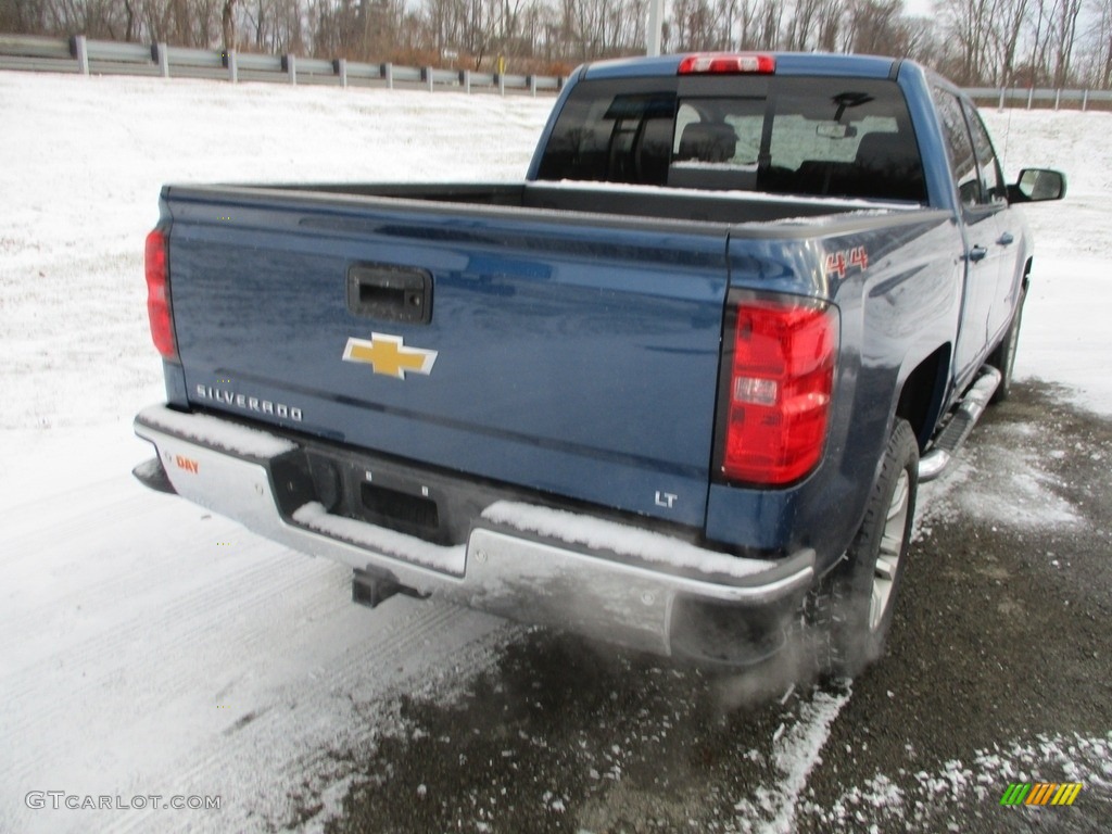 2016 Silverado 1500 LT Crew Cab 4x4 - Deep Ocean Blue Metallic / Jet Black photo #10