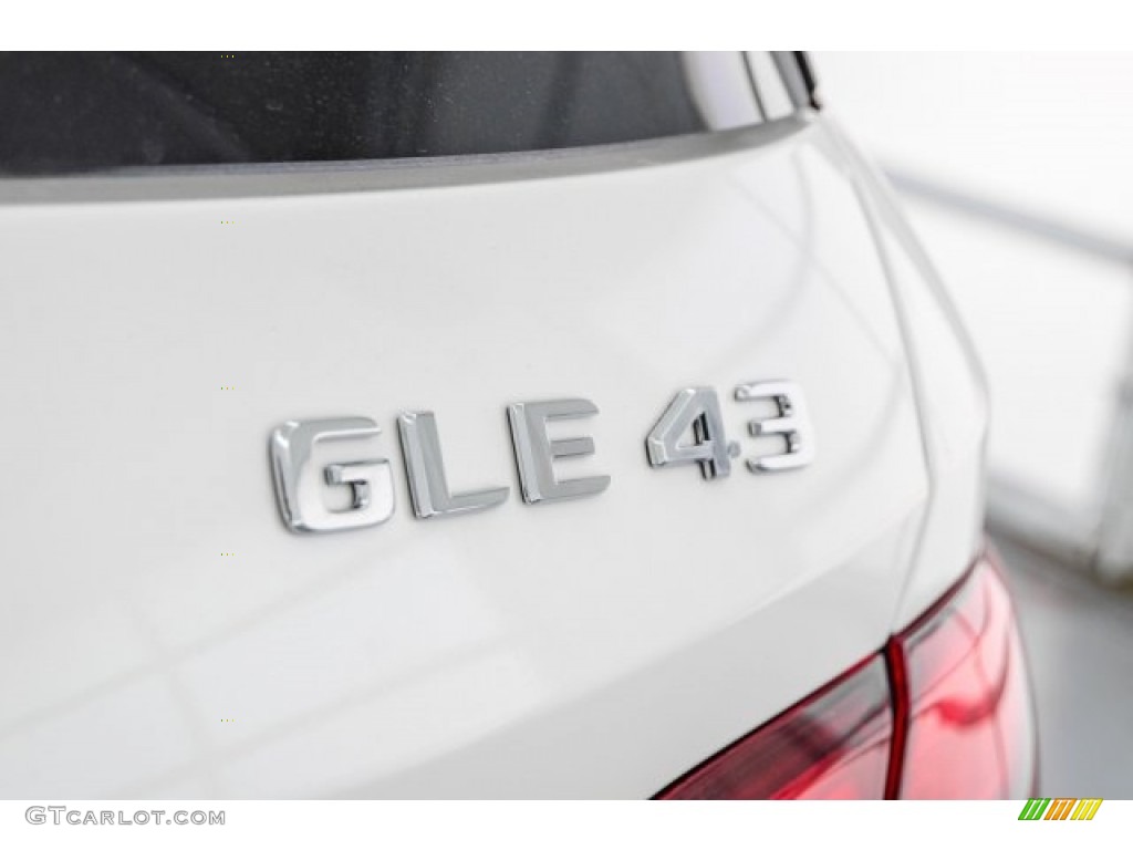 2018 GLE 43 AMG 4Matic - Polar White / designo Porcelain/Black photo #7