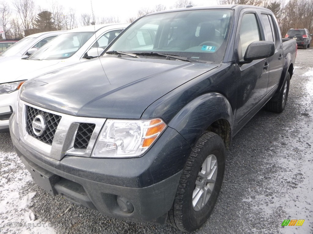 2017 Frontier SV Crew Cab 4x4 - Arctic Blue Metallic / Graphite photo #4