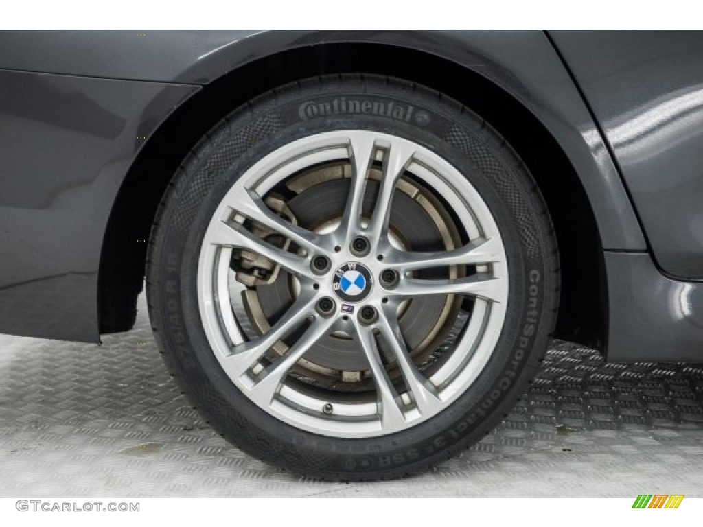 2015 5 Series 528i Sedan - Dark Graphite Metallic / Black photo #8