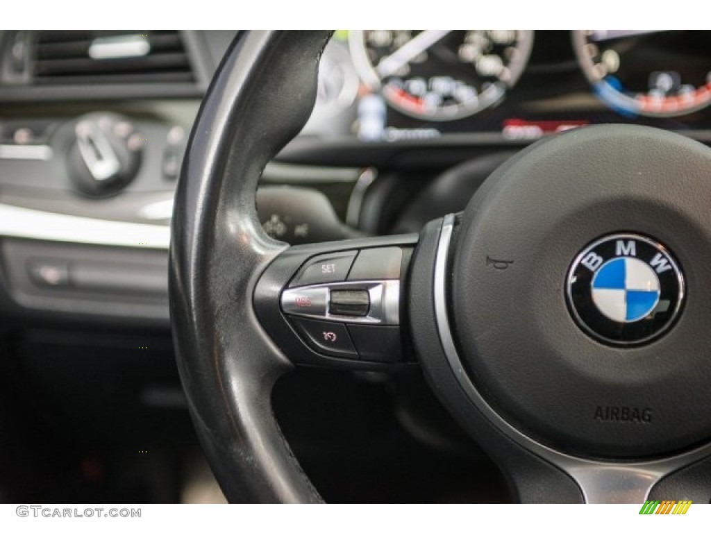 2015 5 Series 528i Sedan - Dark Graphite Metallic / Black photo #13